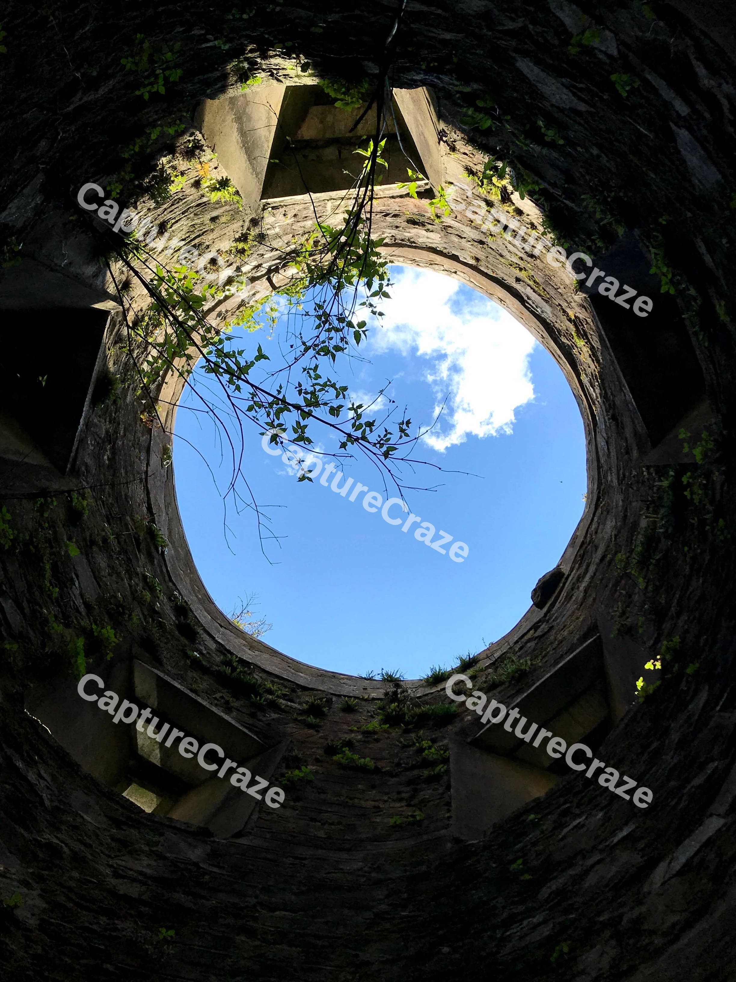Up Shot VIew In A Hole